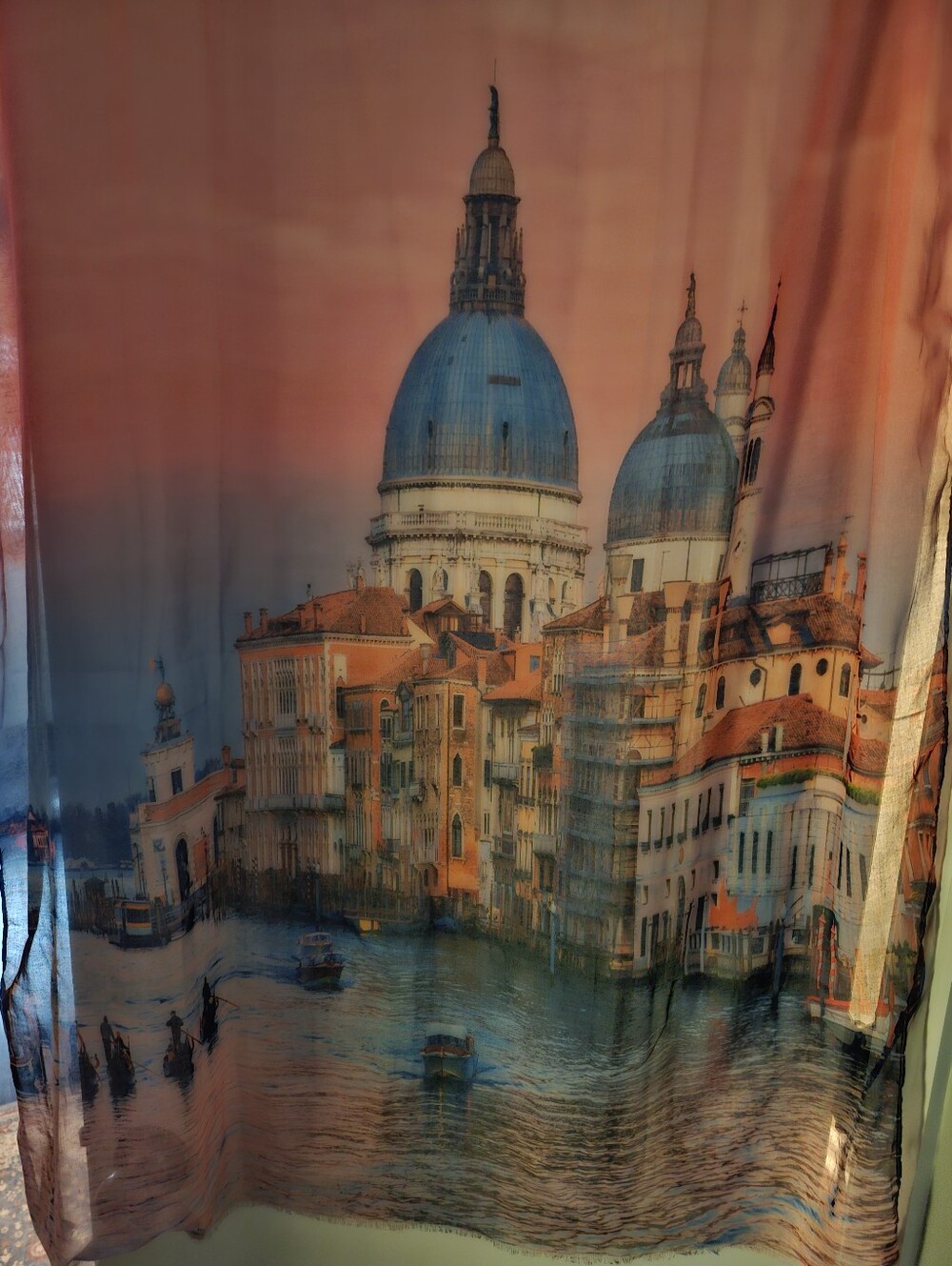 Beautiful Scarf Of Venice At Sunset